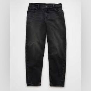 American Eagle Outfitters Dark Gray Straight Leg Jeans